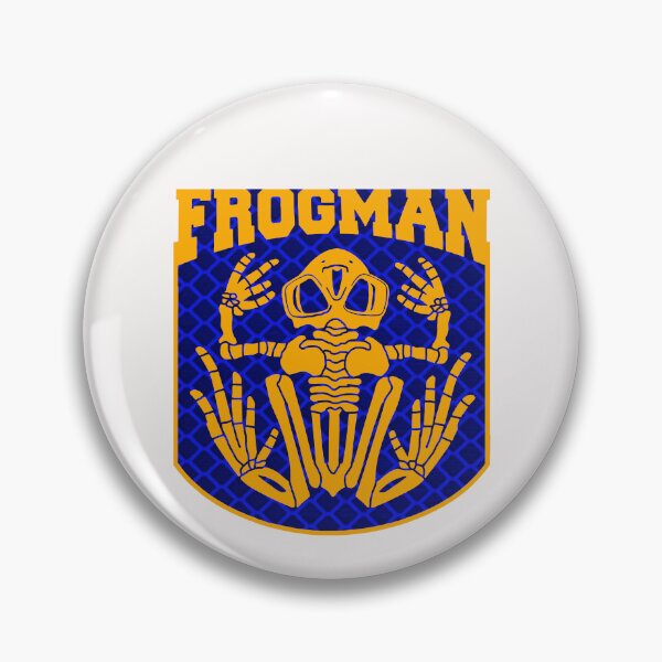 Item preview, Frogman; designed and sold by StickerApe.