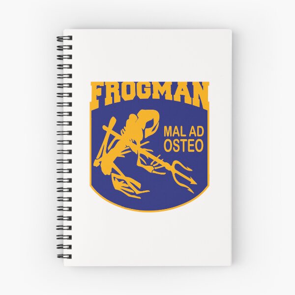 Item preview, Frogman; Mal Ad Osteo; designed and sold by StickerApe.