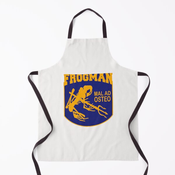 Item preview, Frogman; Mal Ad Osteo; designed and sold by StickerApe.