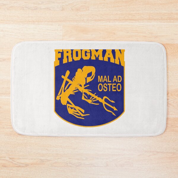 Item preview, Frogman; Mal Ad Osteo; designed and sold by StickerApe.