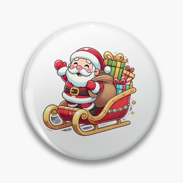 Item preview, Santa On Sleigh designed and sold by pdabad.