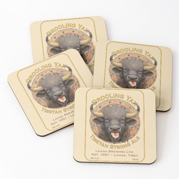 Item preview, Drooling Yak Tibetan Strong Ale designed and sold by travelwitheric.