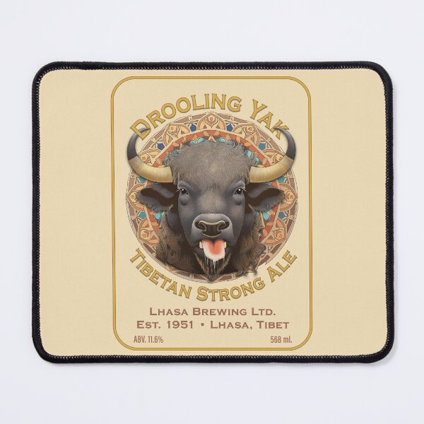 Item preview, Drooling Yak Tibetan Strong Ale designed and sold by travelwitheric.
