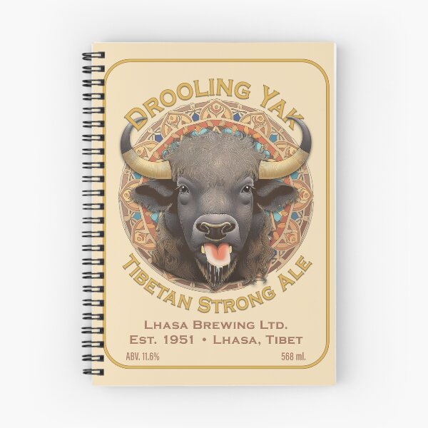 Item preview, Drooling Yak Tibetan Strong Ale designed and sold by travelwitheric.