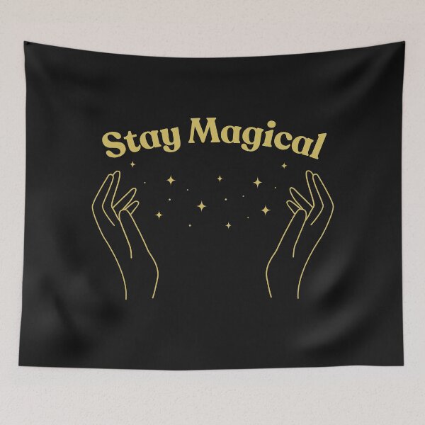 Item preview, Stay magical whimsical graphic apparel designed and sold by CameltStudio.
