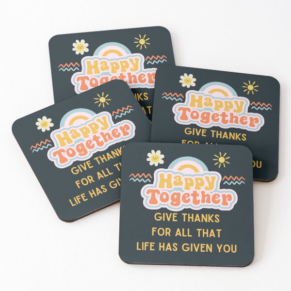 Item preview, Happy Together Thanksgiving Gifts Give Thanks For All That Life Has Given You designed and sold by Loyaltees Apparel.