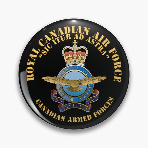 Item preview, Canada - Royal Canadian Air Force - Sic itur ad astra X 300 designed and sold by Military Insignia Products.
