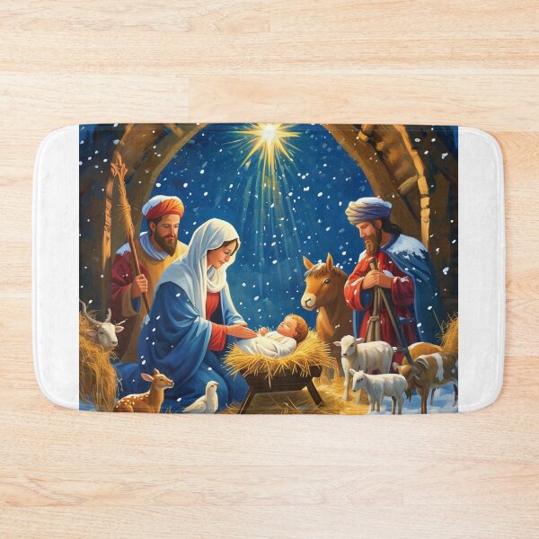 Item preview, Unto us a Savior is born designed and sold by Infinitegoods1.