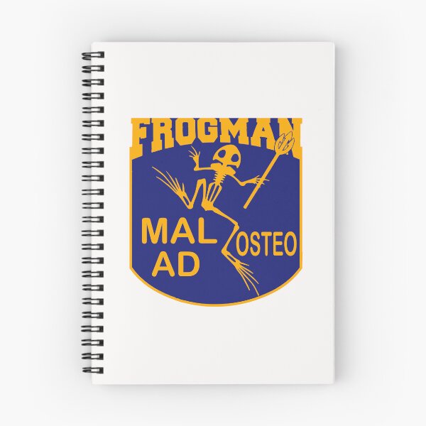 Item preview, Frogman; Mal Ad Osteo; designed and sold by StickerApe.