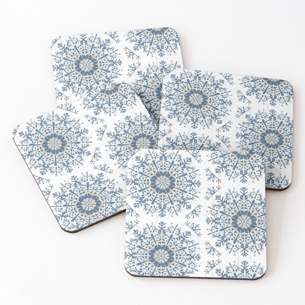 Item preview, Elegant Winter Snowflake Pattern | Frosty Mug & Seasonal Decor designed and sold by HahaHandlesHub.