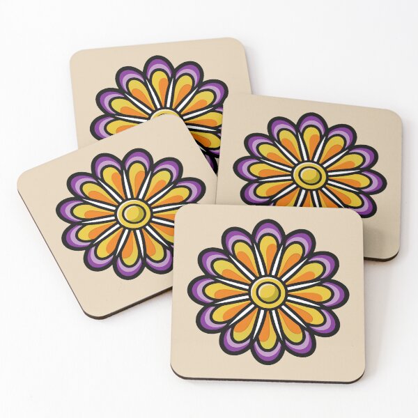 Item preview, Retro Orange Flower designed and sold by GraphicsClub.