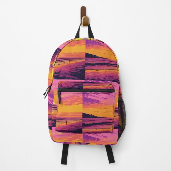 Item preview, Pink, Purple & Orange Beach Sunset Landscape designed and sold by NeutrinoJem.