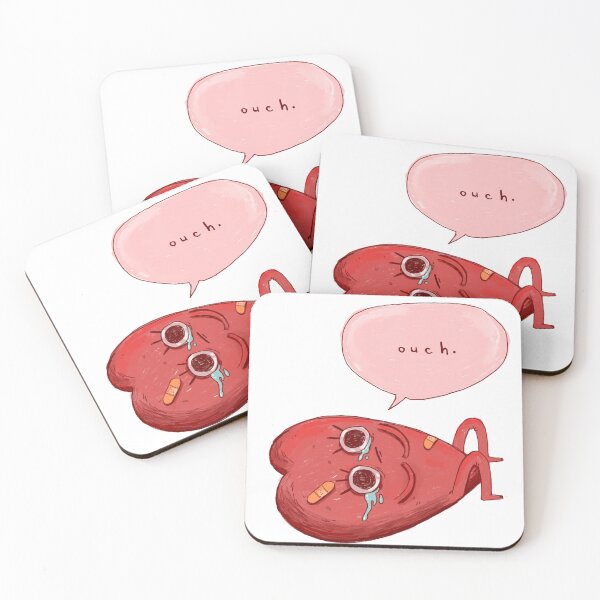 Item preview, ouch! Broken bandaged heart designed and sold by Dirt-flavor.