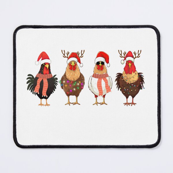 Item preview, Funny Chicken Santa Christmas designed and sold by LensherArt.