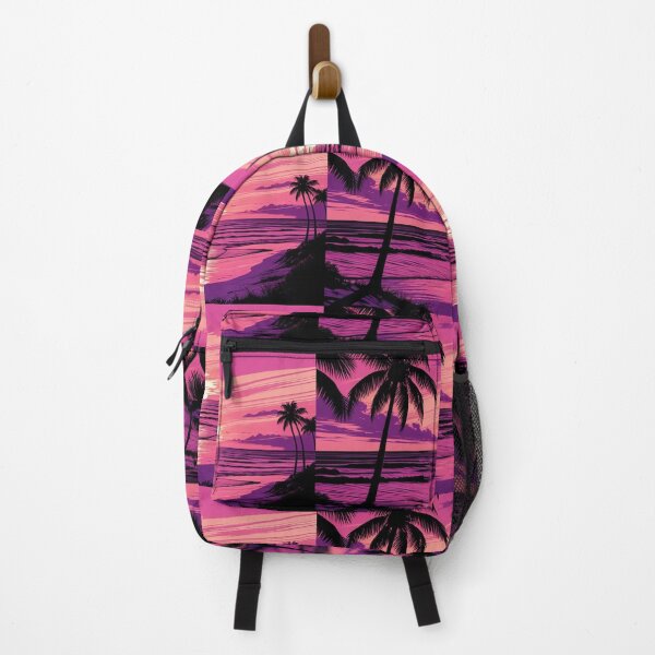 Item preview, Pink, Purple & Orange Beach Sunset Landscape designed and sold by NeutrinoJem.