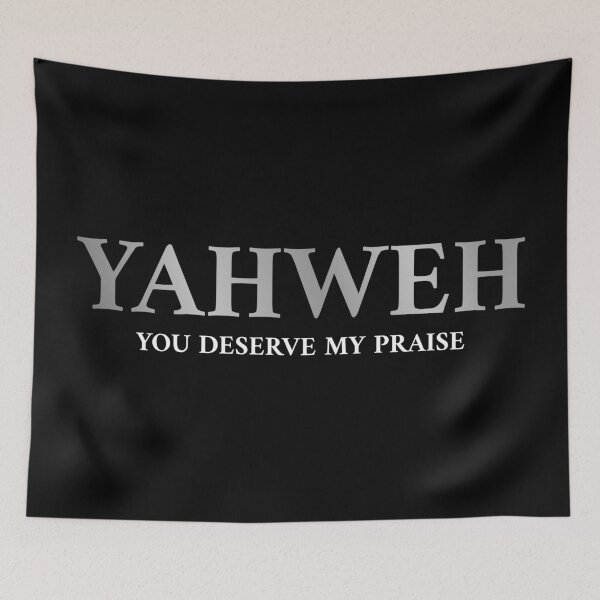 Aperçu de l'œuvre Yahweh, You Deserve My Praise - Faith-Based Worship créée et vendue par Lillyamstronger.