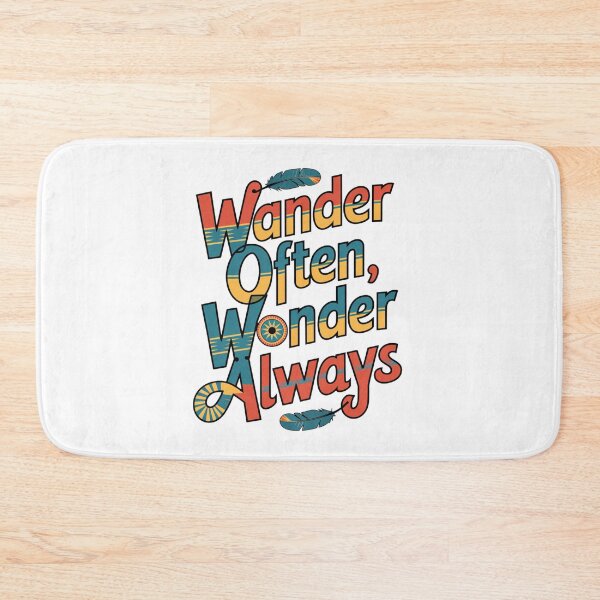 Item preview, Wander Often Wonder Always designed and sold by Peter Stawicki.