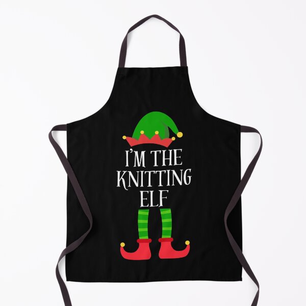 Item preview, I'm the knitting elf - holiday knitting designed and sold by EvergreenWhimsy.