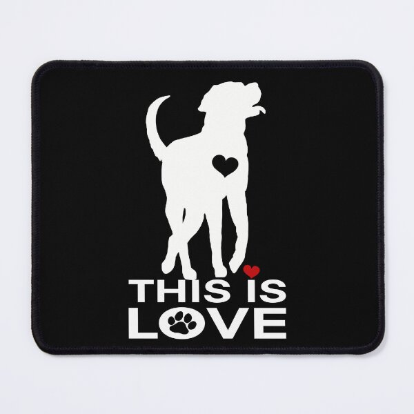Item preview, This Is Love Happy Labrador Dog designed and sold by Just-Arts-4U.