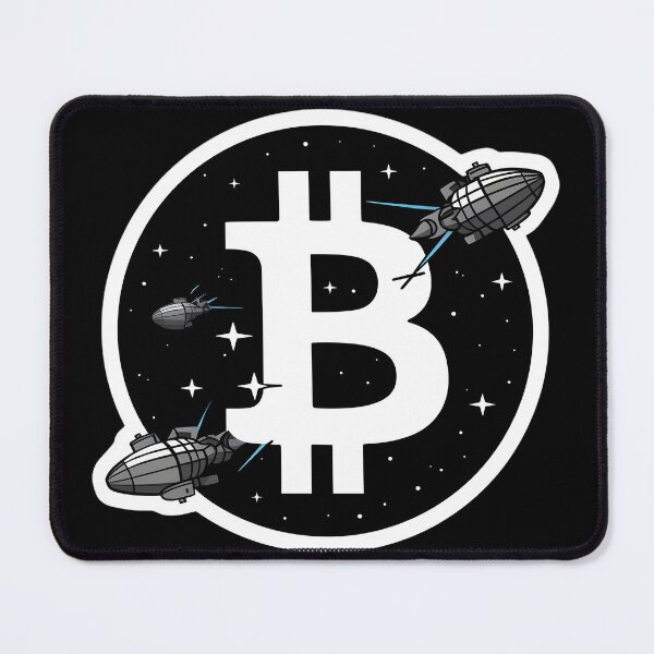 Item preview, Bitcoin Blaze Lighting Up the Crypto Scene designed and sold by RadDeck.