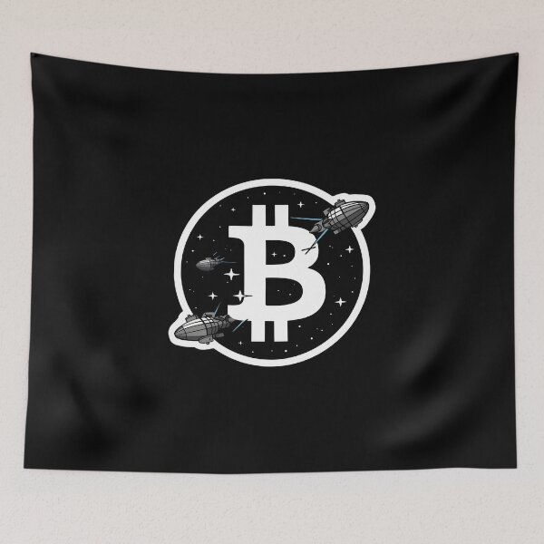 Item preview, Bitcoin Blaze Lighting Up the Crypto Scene designed and sold by RadDeck.
