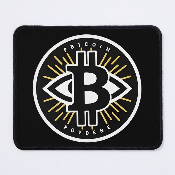 Item preview, Bitcoin Halo Shining Bright in the Crypto World designed and sold by RadDeck.