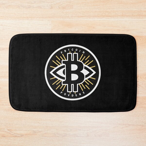 Item preview, Bitcoin Halo Shining Bright in the Crypto World designed and sold by RadDeck.