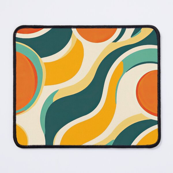 Item preview, Orange Circles and Color Streams designed and sold by Store With Cool Stuff.
