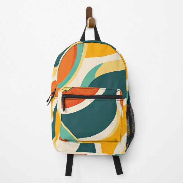Item preview, Orange Circles and Color Streams designed and sold by Store With Cool Stuff.