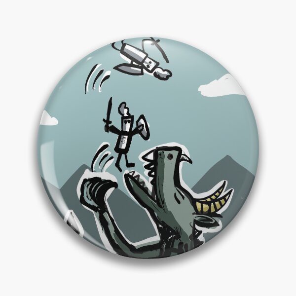 Item preview, A Dragon Eats Knight designed and sold by Laksen.