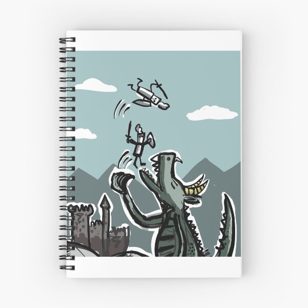 Item preview, A Dragon Eats Knight designed and sold by Laksen.