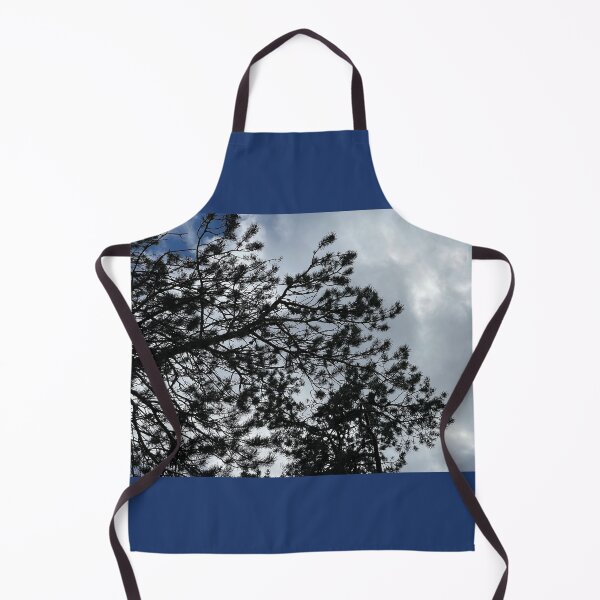 Item preview, Beautiful Tree Silhouette in front of Fluffy Clouds designed and sold by JashJhaveri.