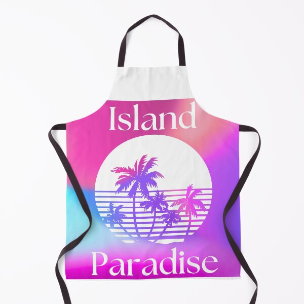 Item preview, Retro Island Paradise Sunset with Vibrant Palm Silhouette designed and sold by Fredster1966.
