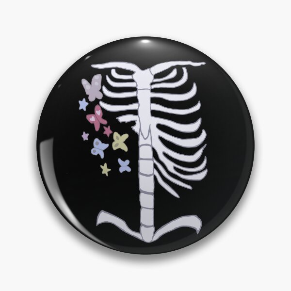Item preview, Dan and Phil Phil Lester's Broken Rib Tee -- Spooky Week Baking Inspired Rib Cage Tee designed and sold by J-Creative-.