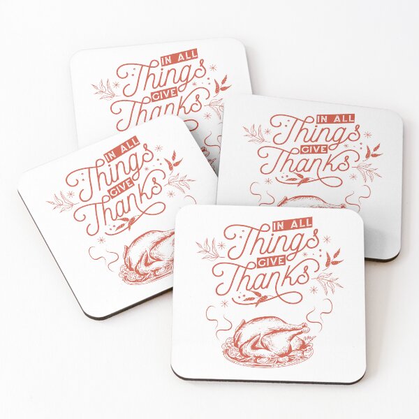 Item preview, Thanksgiving Gifts In All Things Give Thanks lessings in Every Moment Family Turkey Day designed and sold by Loyaltees Apparel.