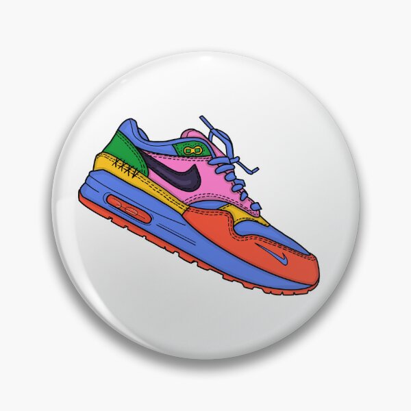 Item preview, Colorful Nike Shoe Illustration designed and sold by hannaxart.