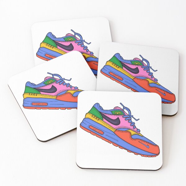 Item preview, Colorful Nike Shoe Illustration designed and sold by hannaxart.