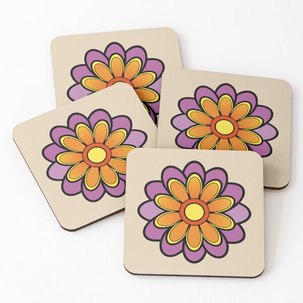 Item preview, Retro pink Flower designed and sold by GraphicsClub.