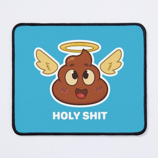 Item preview, Holy Shit Emoji designed and sold by BuffaloPanic.