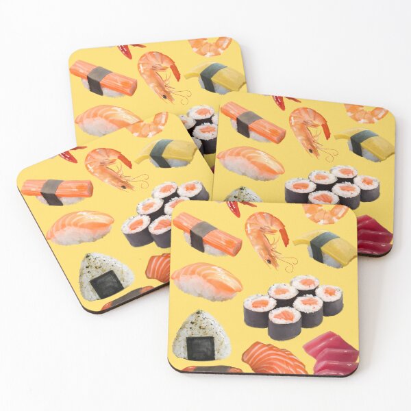 Item preview, Aesthetic Sushi Art | Japanese Food Prints, Stickers & More designed and sold by riobot.