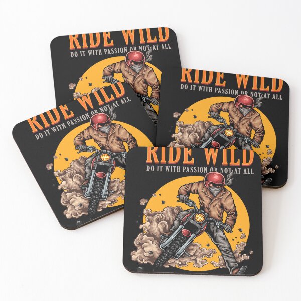 Item preview, Ride Wild, Do it with passion or not at all. designed and sold by Nomad-Maynard.