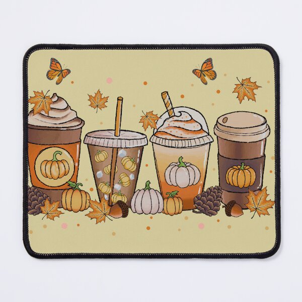 Item preview, Fall Coffee Drink Pumpkin Autumn leaves Tshirt Phone cover designed and sold by KreativKulture.