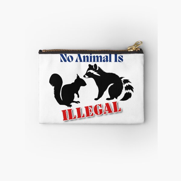Item preview, No Animal Is Illegal designed and sold by Vast-Designs.