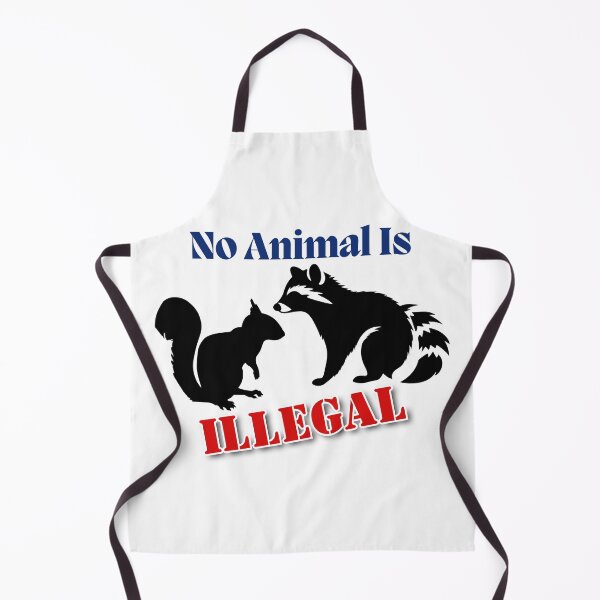 Item preview, No Animal Is Illegal designed and sold by Vast-Designs.
