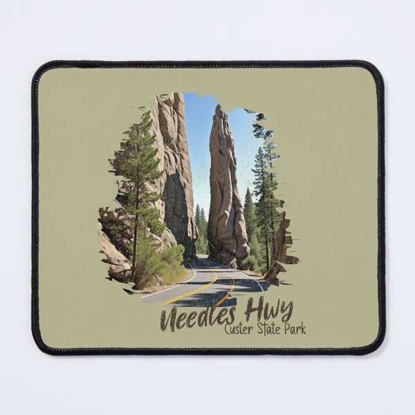 Item preview, Needles Hwy Custer State Park South Dakota Black Hills Scenic Byway Rugged Granite Mountains 14 Miles designed and sold by LaughinSquirrel.