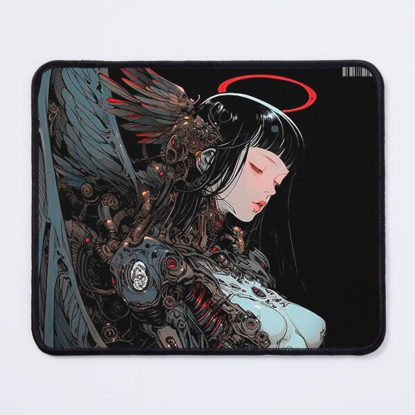 Item preview, Modern Tech Vaporwave Cyborg Angel  designed and sold by ShurikenStar.