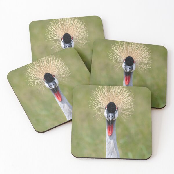 Item preview, Crowned Crane - Looking Right Back At You designed and sold by Andrew Goodall.