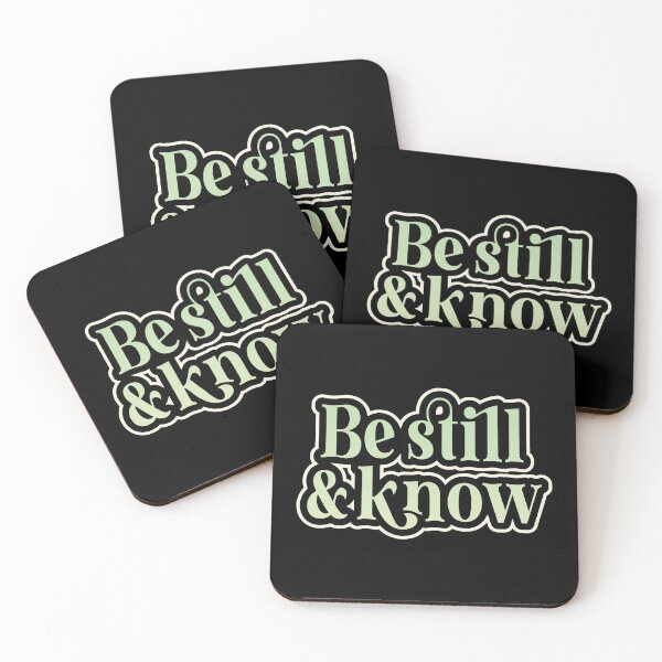 Item preview, Be Still and Know - Psalm 46:10 Faith Message designed and sold by Lillyamstronger.