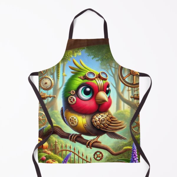 Item preview, Steampunk Gouldian Finch designed and sold by Sillytoe.
