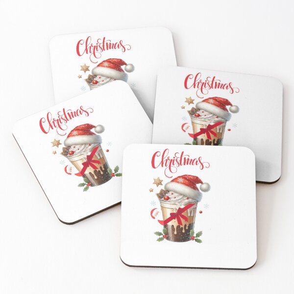 Item preview, Christmas Coffee Latte, Santa Hat, Ginger Bread Cookie Tshirt Phonecover designed and sold by KreativKulture.